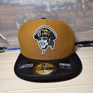 Pittsburgh Pirates New Era 59FIFTY "Cooperstown Collection Logo" Fitted 7 1/8"